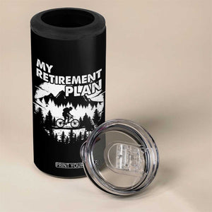 Retirement Plan Funny Retired Rider Riding Bicycle 4 in 1 Can Cooler Tumbler TS09 Print Your Wear