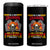 Retirement 4 in 1 Can Cooler Tumbler I'm A Dad A Grandpa And A Retired Firefighter Nothing Scares Me TS09 One Size: 16 oz Black Print Your Wear