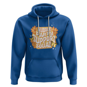 Divorce Party Support Squad Hoodie TS09 Royal Blue Printyourwear