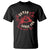 Funny Halloween T Shirt Satan Loves You For Who You Are TS09 Black Print Your Wear