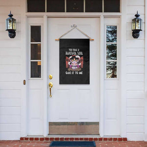 Kawaii Satan Halloween Garden Flag You Have a Beautiful Soul TS09 Print Your Wear