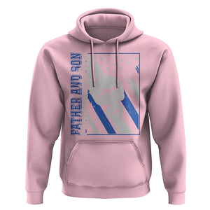 Father's Day Hoodie Father And Son Unbreakable Bond TS09 Light Pink Print Your Wear