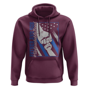 Father's Day Hoodie Father And Son Unbreakable Bond TS09 Maroon Print Your Wear
