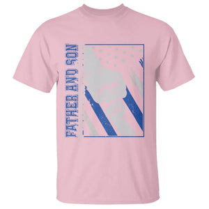 Father's Day T Shirt Father And Son Unbreakable Bond TS09 Light Pink Print Your Wear