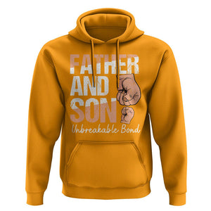 Father And Son Hoodie Unbreakable Bond Father's Day TS09 Gold Print Your Wear