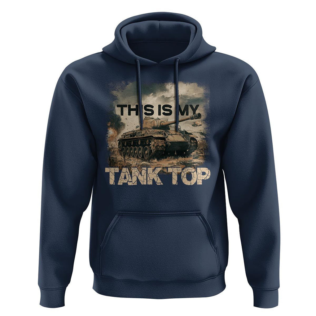 This Is My Tank Top Hoodie Funny Military Pun TS09 Navy Print Your Wear