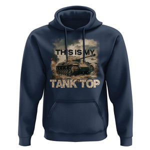 This Is My Tank Top Hoodie Funny Military Pun TS09 Navy Print Your Wear
