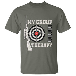 Gun Lover T Shirt My Group Therapy Shooting TS09 Military Green Print Your Wear