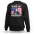 Funny Harris Supporter Sweatshirt My Black Job Is President Kamala 2024 TS09 Black Print Your Wear