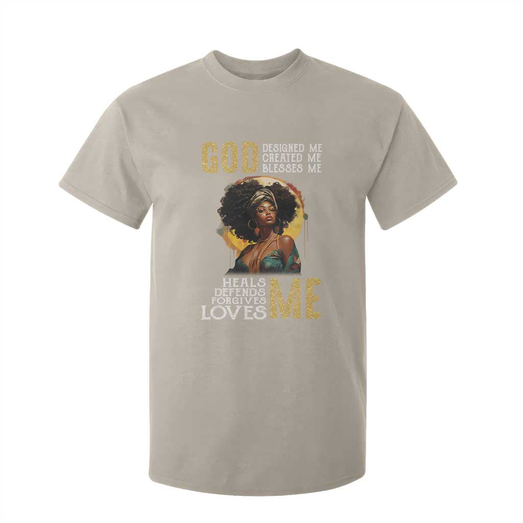 African Women Pride T Shirt For Kid God Designed Created Blessed Me Black History Month TS09 Sand Print Your Wear