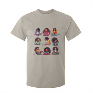 Black History Month T Shirt For Kid Reading Book African Smart Melanin Women Girls TS09 Sand Print Your Wear