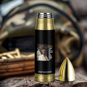 Shirley Chisholm Bullet Tumbler If They Don't Give You A Seat Black History Month TS09 Print Your Wear
