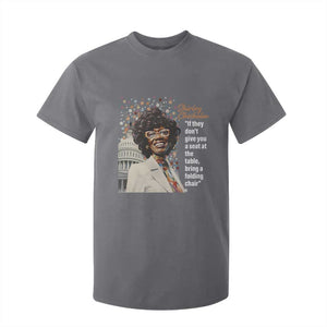 Shirley Chisholm T Shirt For Kid If They Don't Give You A Seat Black Civil Rights TS09 Charcoal Print Your Wear