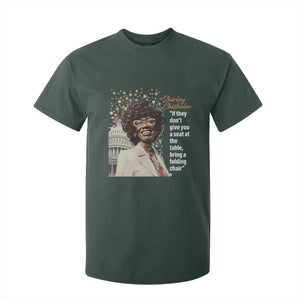 Shirley Chisholm T Shirt For Kid If They Don't Give You A Seat Black Civil Rights TS09 Dark Forest Green Print Your Wear