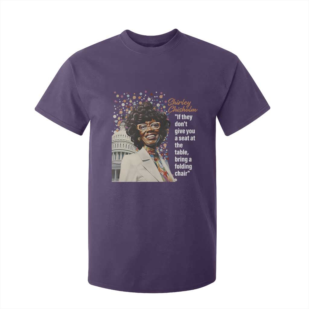 Shirley Chisholm T Shirt For Kid If They Don't Give You A Seat Black Civil Rights TS09 Purple Print Your Wear