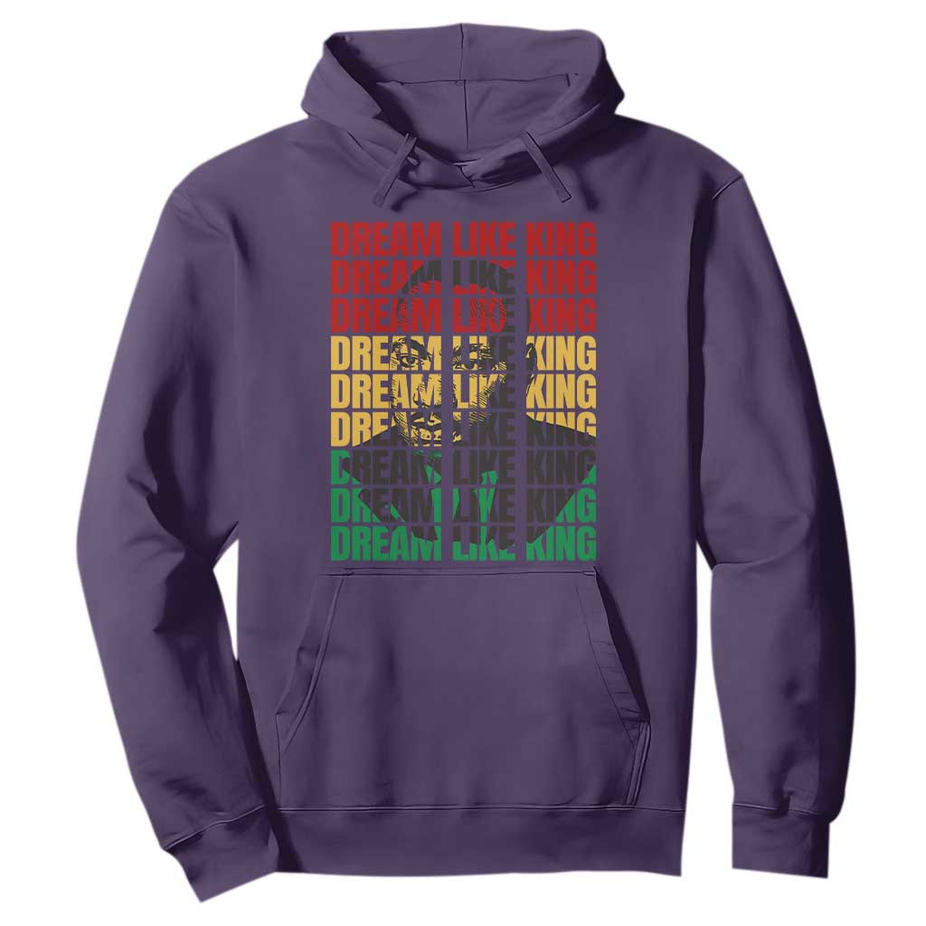Martin Luther King Jr. Hoodie Dream Like King MLK Civil Rights Leaders Black History Month TS09 Purple Printyourwear