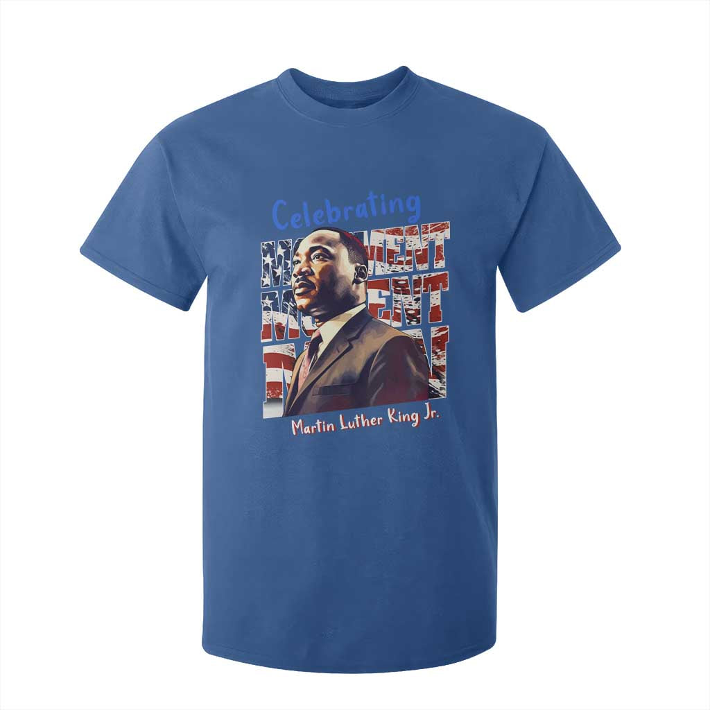 Martin Luther King Jr. T Shirt For Kid MLK Day Movement Moment Man Black Civil Rights TS09 Royal Blue Print Your Wear