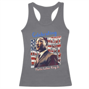 Martin Luther King Jr. Racerback Tank Top MLK Day Movement Moment Man Black Civil Rights TS09 Charcoal Print Your Wear