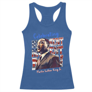 Martin Luther King Jr. Racerback Tank Top MLK Day Movement Moment Man Black Civil Rights TS09 Royal Blue Print Your Wear