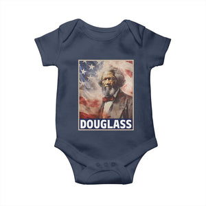 Frederick Douglass Baby Onesie African American Hero Black Civil Rights TS09 Navy Print Your Wear