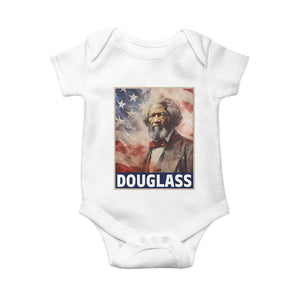 Frederick Douglass Baby Onesie African American Hero Black Civil Rights TS09 White Print Your Wear