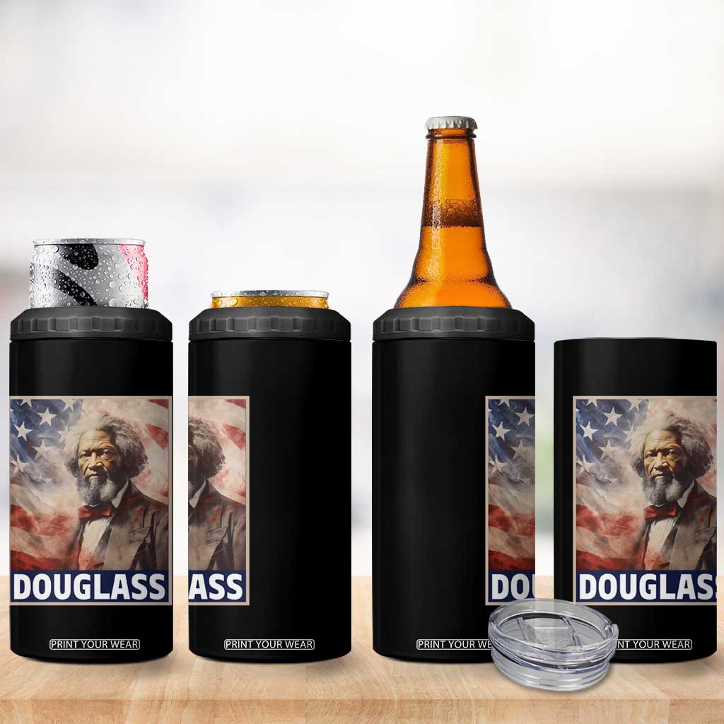 Frederick Douglass 4 in 1 Can Cooler Tumbler African American Hero Black History Month TS09 Print Your Wear