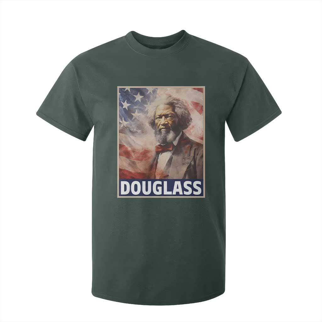 Frederick Douglass T Shirt For Kid African American Hero Black Civil Rights TS09 Dark Forest Green Print Your Wear