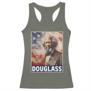 Frederick Douglass Racerback Tank Top African American Hero Black Civil Rights TS09 Military Green Print Your Wear
