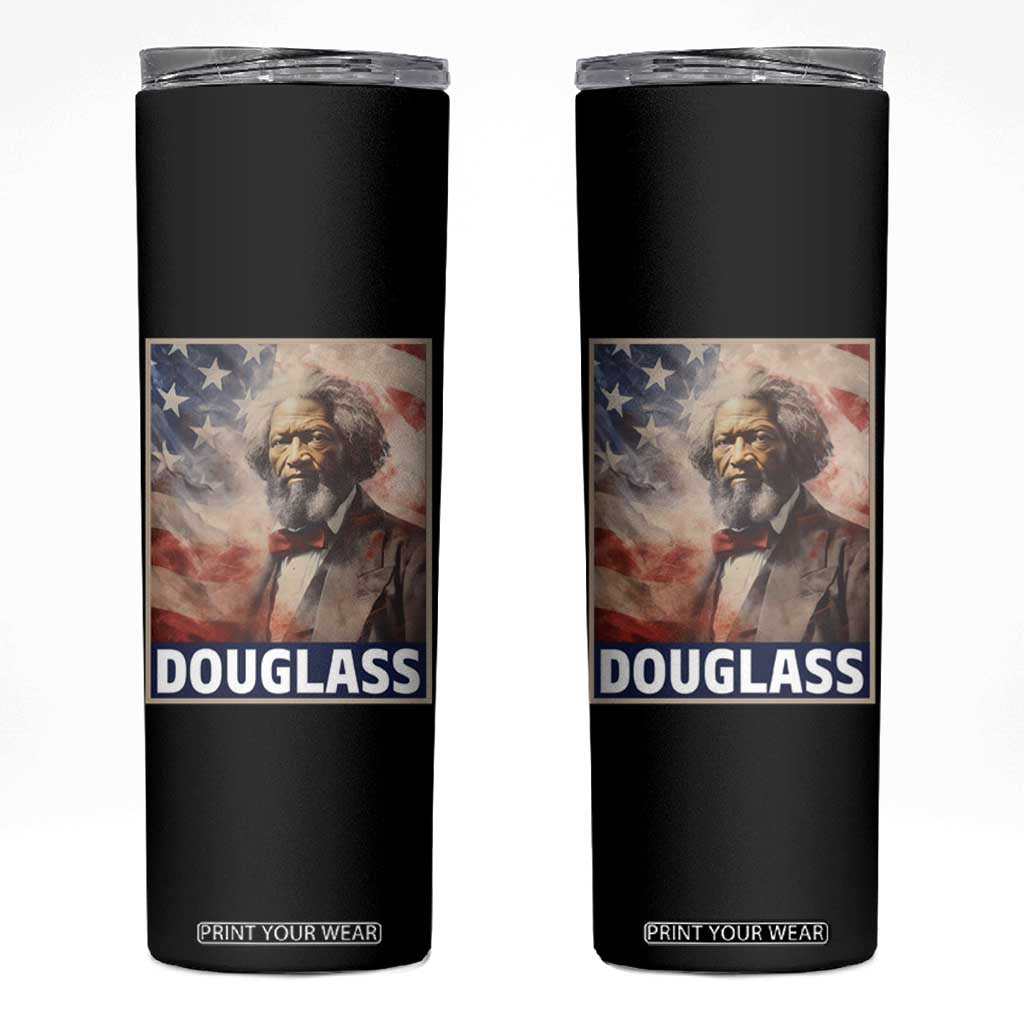 Frederick Douglass Skinny Tumbler African American Hero Black History Month TS09 Black Print Your Wear