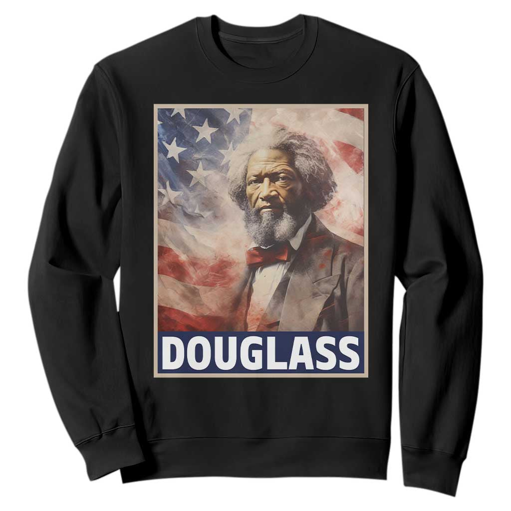 Frederick Douglass Sweatshirt African American Hero Black History Month TS09 Black Printyourwear