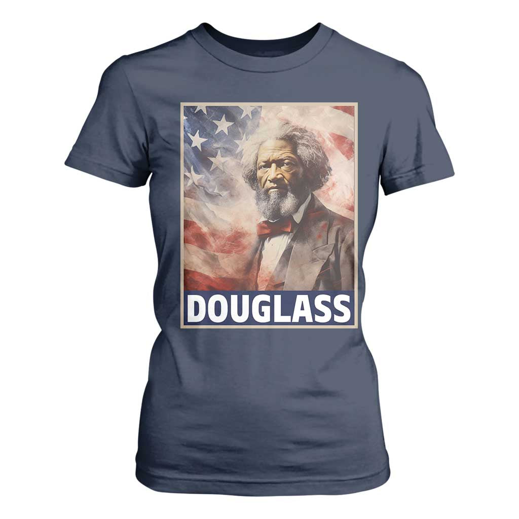 Frederick Douglass T Shirt For Women African American Hero Black Civil Rights TS09 Navy Print Your Wear