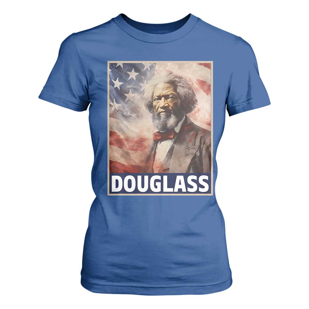 Frederick Douglass T Shirt For Women African American Hero Black Civil Rights TS09 Royal Blue Print Your Wear