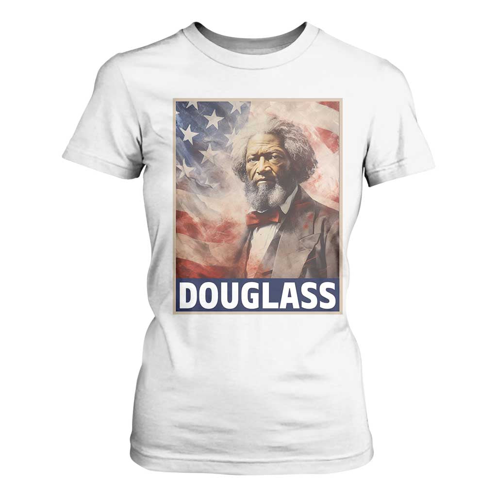 Frederick Douglass T Shirt For Women African American Hero Black Civil Rights TS09 White Print Your Wear