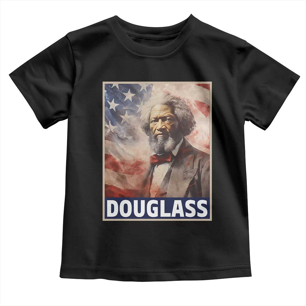 Frederick Douglass Toddler T Shirt African American Hero Black Civil Rights TS09 Black Print Your Wear