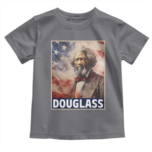 Frederick Douglass Toddler T Shirt African American Hero Black Civil Rights TS09 Charcoal Print Your Wear