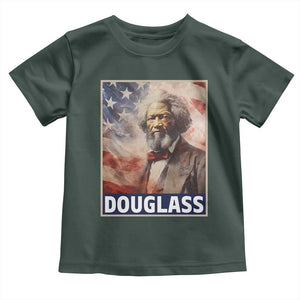 Frederick Douglass Toddler T Shirt African American Hero Black Civil Rights TS09 Dark Forest Green Print Your Wear