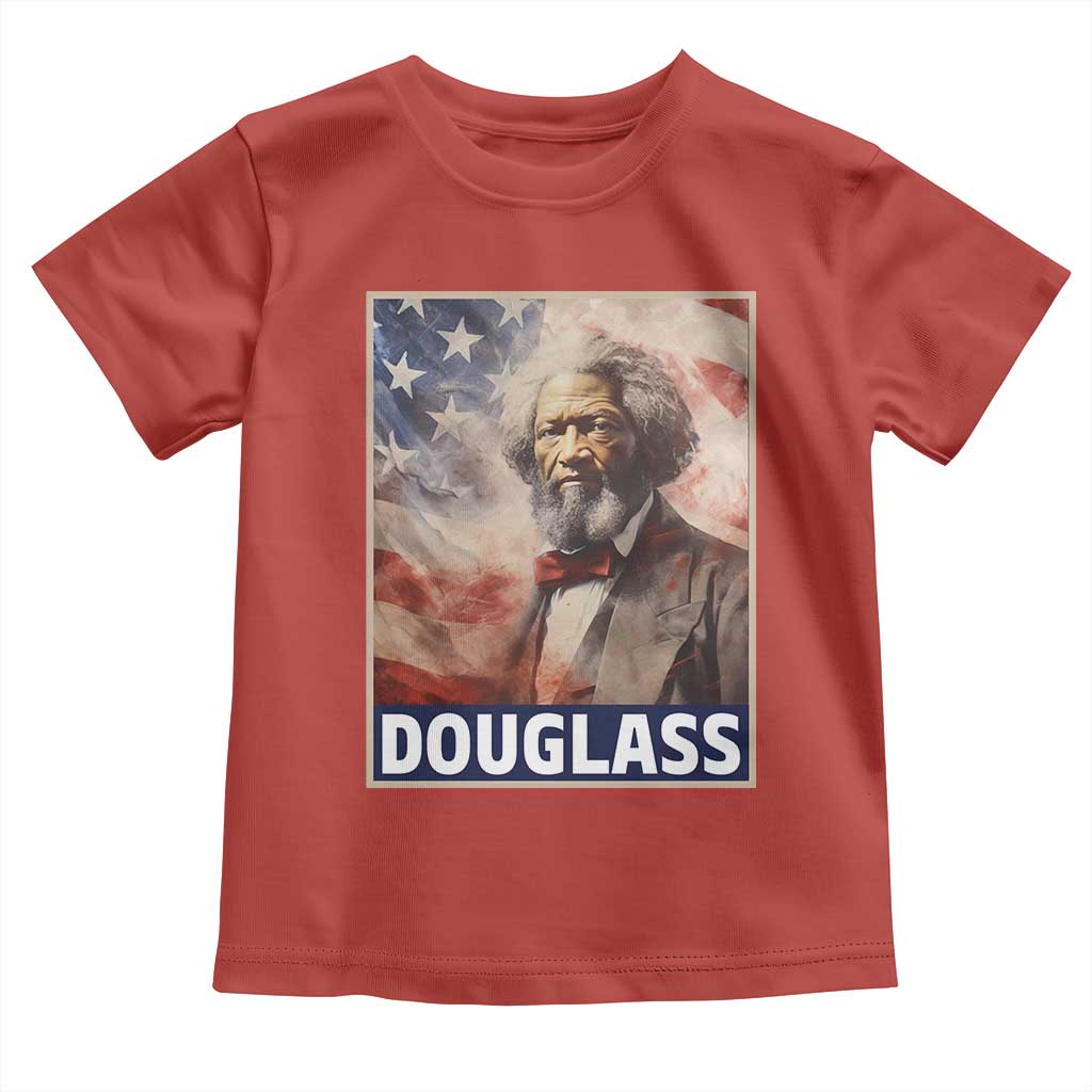 Frederick Douglass Toddler T Shirt African American Hero Black Civil Rights TS09 Red Print Your Wear