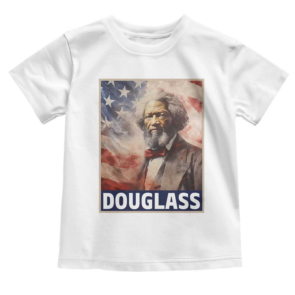 Frederick Douglass Toddler T Shirt African American Hero Black Civil Rights TS09 White Print Your Wear