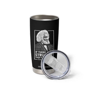 Frederick Douglass Tumbler Cup If There Is No Struggle There Is No Progress Black History Month TS09 Print Your Wear