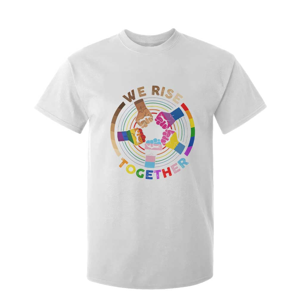 Black History Month T Shirt For Kid We Rise Together Equality Awesome Melanin LGBT TS09 White Print Your Wear