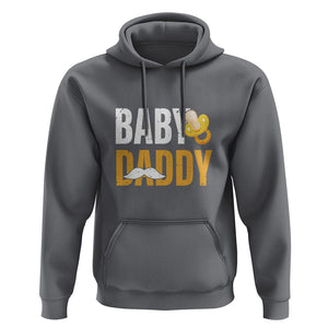 Funny New Dad Hoodie Baby Daddy First Time Father's Day TS09 Charcoal Print Your Wear