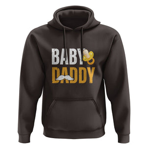 Funny New Dad Hoodie Baby Daddy First Time Father's Day TS09 Dark Chocolate Print Your Wear