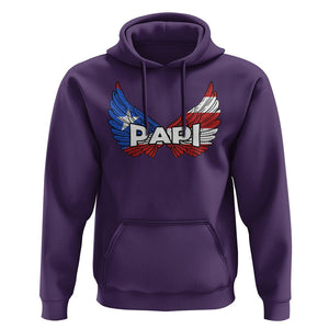Papi Puerto Rican Father's Day Hoodie TS09 Purple Print Your Wear