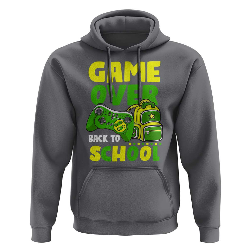 Funny Game Over Back To School Hoodie TS09 Charcoal Print Your Wear
