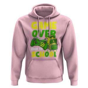 Funny Game Over Back To School Hoodie TS09 Light Pink Print Your Wear
