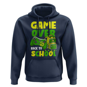 Funny Game Over Back To School Hoodie TS09 Navy Print Your Wear