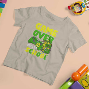 Funny Game Over Back To School T Shirt For Kid TS09 Sand Print Your Wear