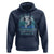 Funny Born To Go Fishing Forced To Go To School Fisherman Boys Kids Hoodie TS09 Navy Print Your Wear