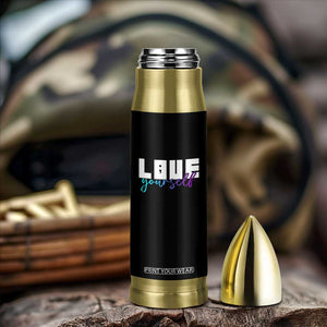 Love Yourself Semicolon Suicide Prevention Bullet Tumbler TS09 Print Your Wear