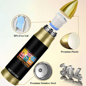 Mental Health Bullet Tumbler Each Day Is Filled With Emotions TS09 Print Your Wear